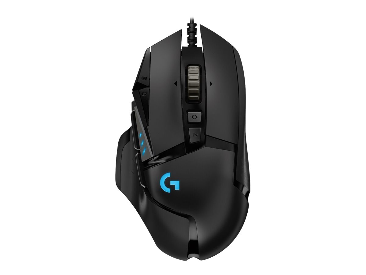 ГЕЙМЪРСКА МИШКА LOGITECH G502 HERO Gaming - Black - PN 910-005471