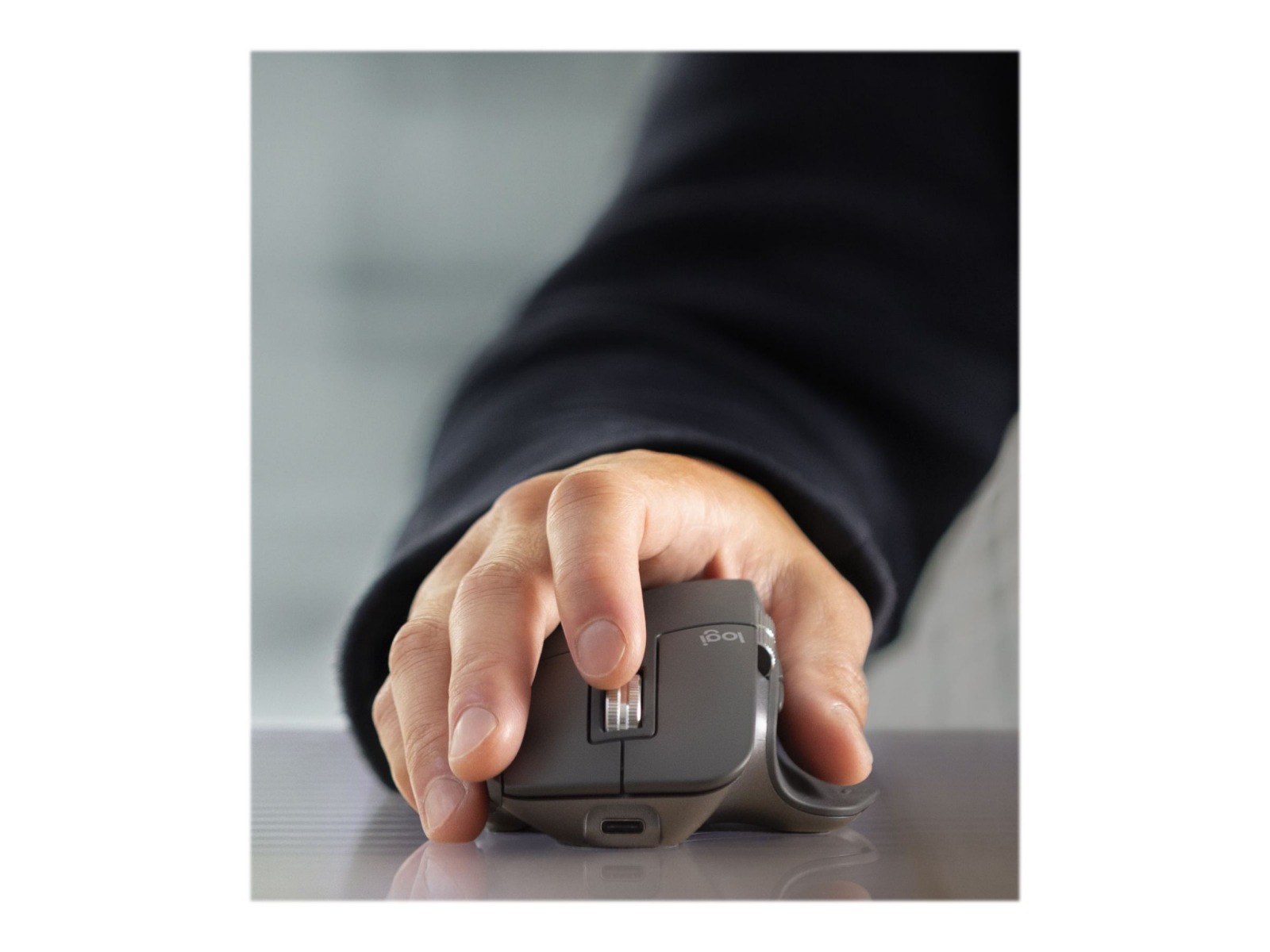 МИШКА LOGITECH MX MASTER 3S - Wireless / Безжична - Graphite - PN 910-006582