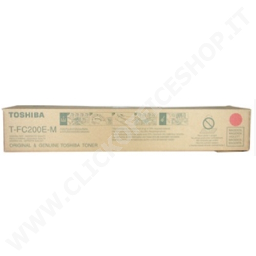Тонер касета за Toshiba E-Studio 2000AC/2500AC - Toner T-FC200EM (TFC200EM) / 6AJ00000261 - Magenta - 6AJ00000197 - PN 6AJ00000261
