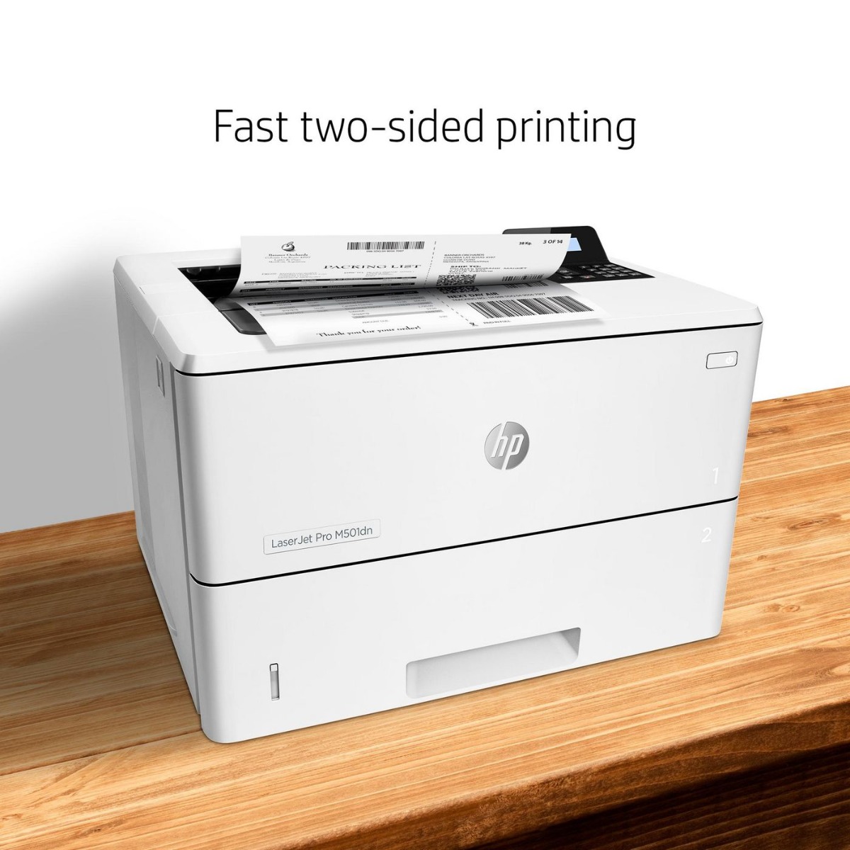 ЛАЗЕРЕН ПРИНТЕР HEWLETT PACKARD Laserjet PRO 501DN - J8H61A #B19