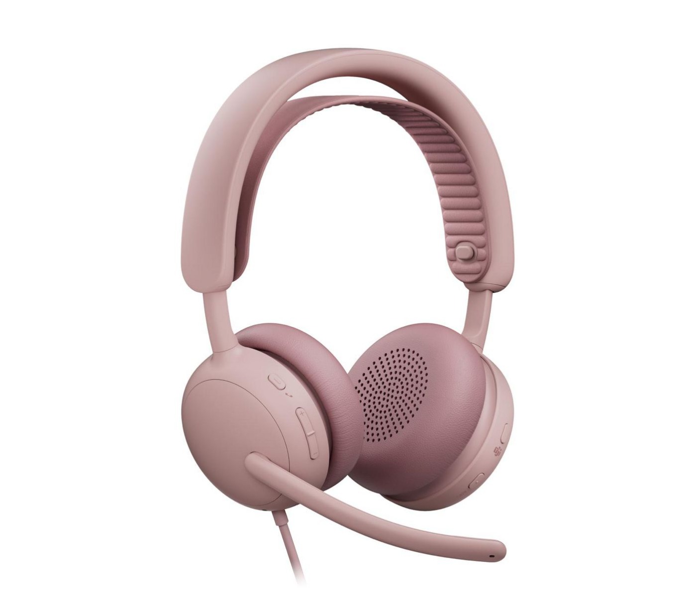 Слушалки Logitech Headset Zone Жични 2 Rosé - PN 981-001616