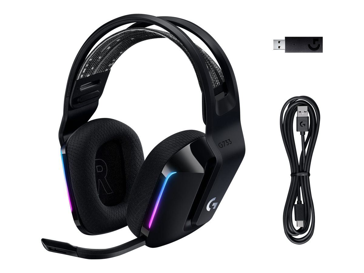 ГЕЙМЪРСКИ СЛУШАЛКИ LOGITECH ZG733 - Wireless - Black - PN 981-000864