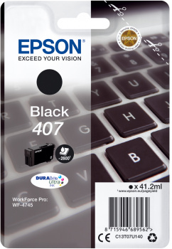 Глава за Epson WorkForce Pro WF-4745DTWF - Ink - /407/ / C13T07U140 - Black - PN C13T07U140