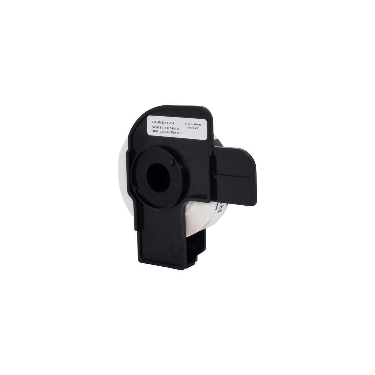 ЛЕНТА ЗА ЕТИКЕТНИ ПРИНТЕРИ BROTHER ТИП QL - MULTI PURPOSE LABEL - 17 mm x 54 mm x 400 - DK11204 (DK-11204) - PN RL-BR-DK11204 - G&G