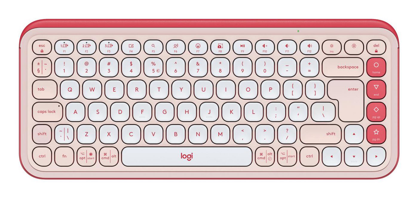 Клавиатура Logitech Keyboard Pop Icon Keys / 920-013073 Pink - PN 920-013073