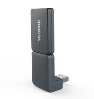 АДАПТЕР YEALINK DDK10K - DECT USB Dongle - 552kbit/s - CAT-iq 2.0 - Black - PN 1300020