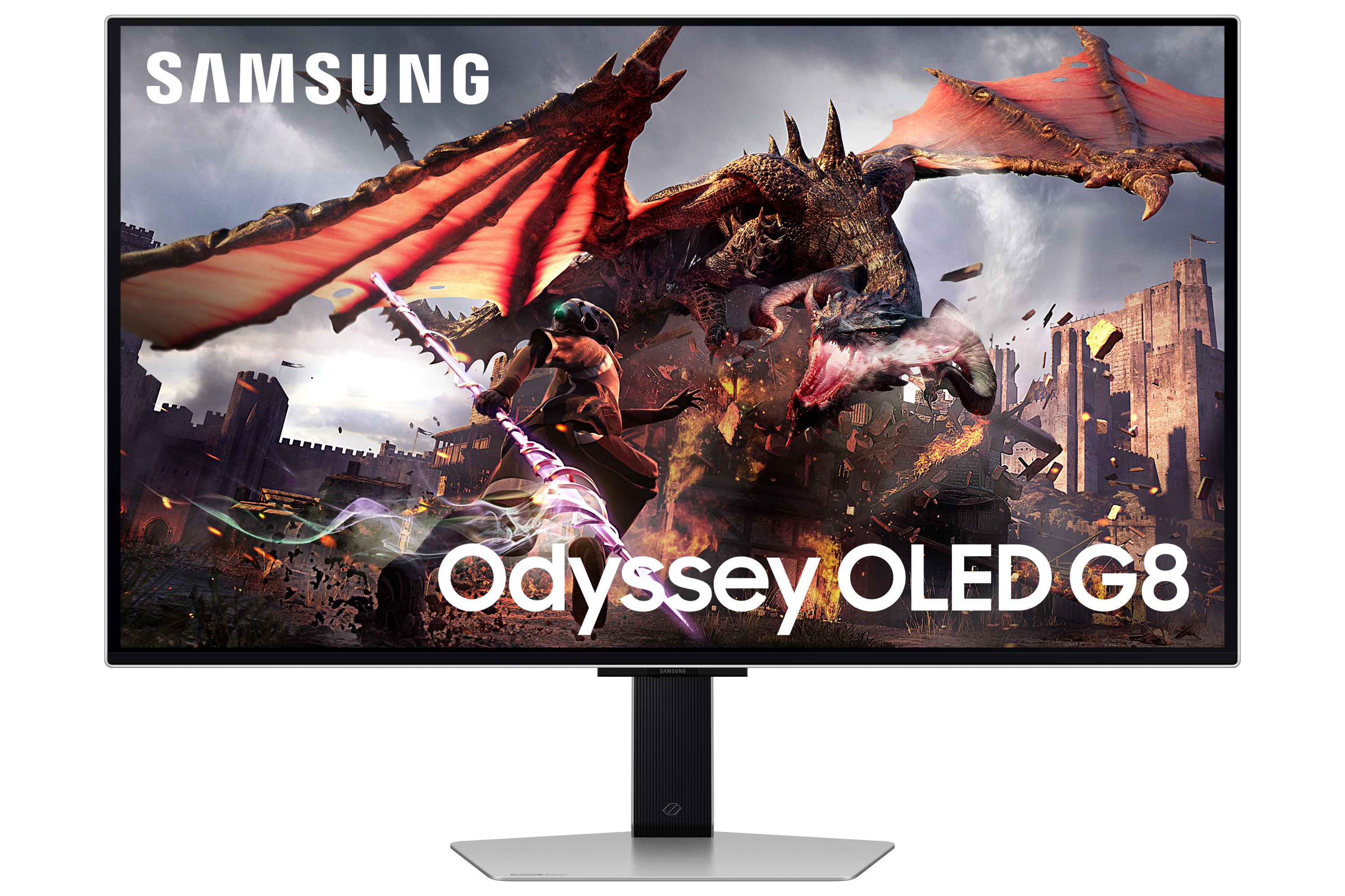 Гейминг монитор 32" Samsung Monitor S32DG802SU / LS32DG802SUXDU Silver - PN LS32DG802SUXDU