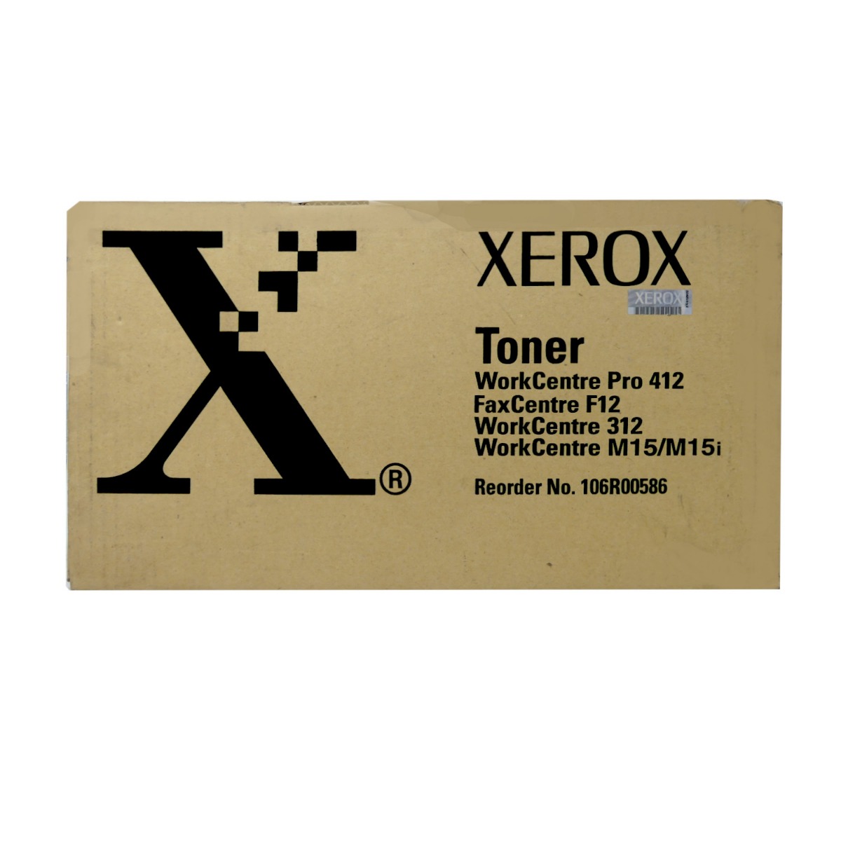 TОНЕР КАСЕТА ЗА XEROX WorkCentre 412/312/M15/M15i/FCF12 - Black - PN 106R00586