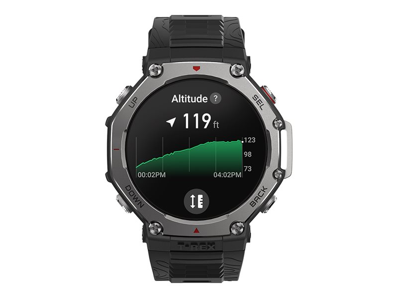 Смарт часовник Amazfit Wearable T-Rex 3 48mm / W2323GL1N Black/Grey - PN W2323GL1N