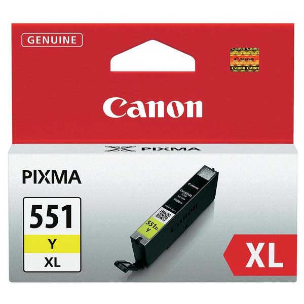 ГЛАВА ЗА CANON PIXMA IP 7250/PIXMA MG 5450/6350 - Yellow - ink tank - /551/ - HIGH CAPACITY - CLI-551XLY (CLI551XLY) - PN 6446B001