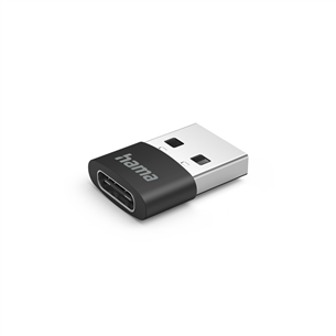 АДАПТЕР HAMA - USB-A към USB-C - Black - PN 00201532