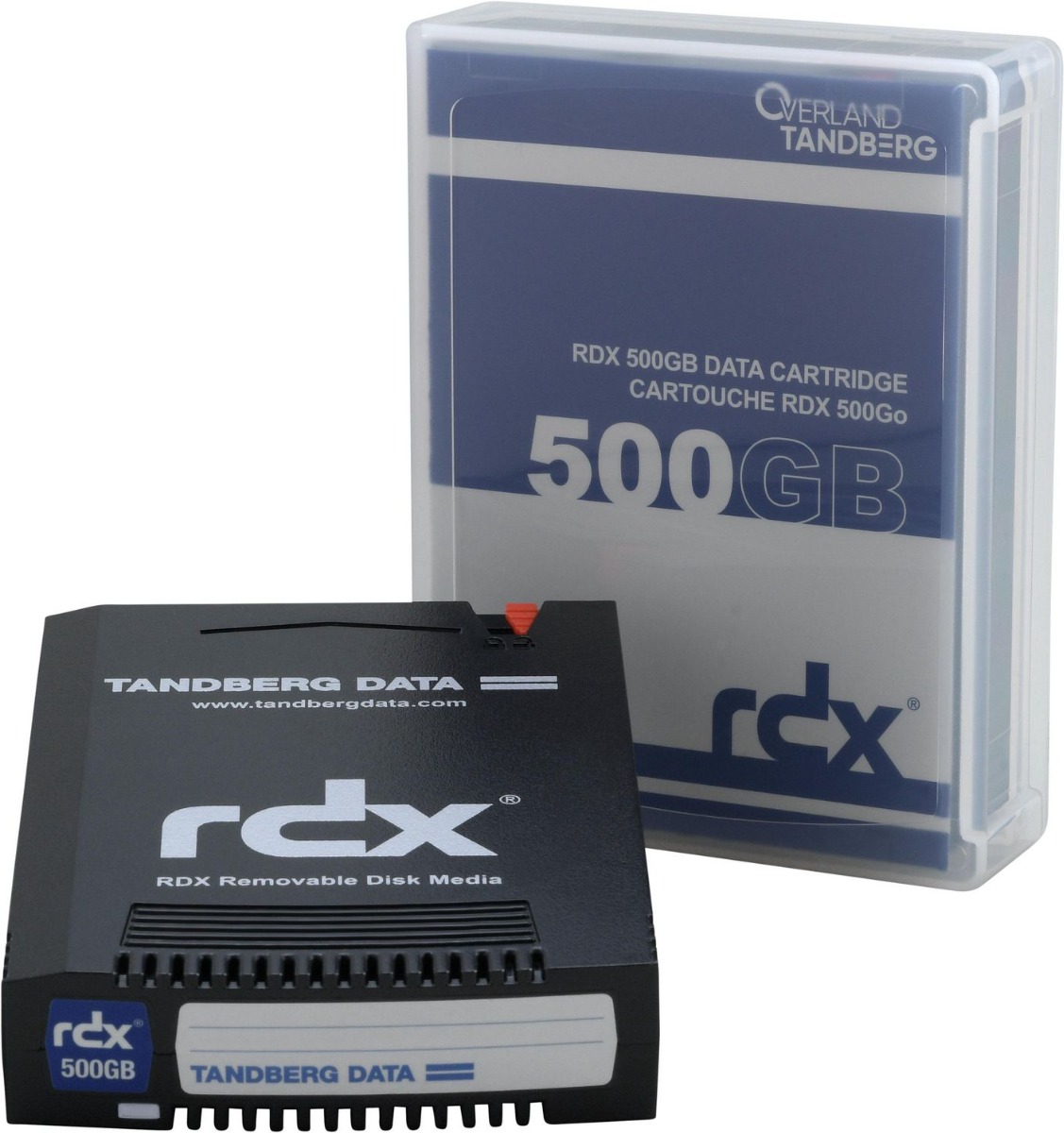 Касета за съхранение Tandberg Data RDX-Kassette OT HDD 500GB / 8541-RDX Black - PN 8541-RDX