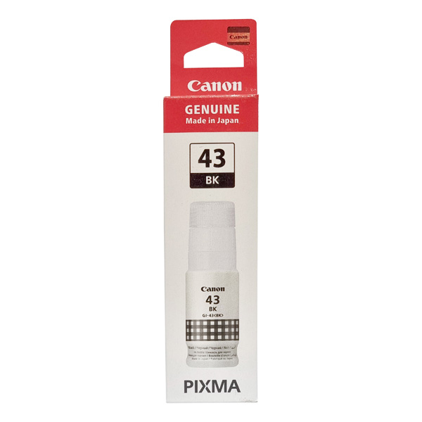 БУТИЛКА МАСТИЛО ЗА CANON PIXMA G540/G640 - /43/ - GI-43BK (GI43BK) - Ink Bottle - Black - PN 4698C001