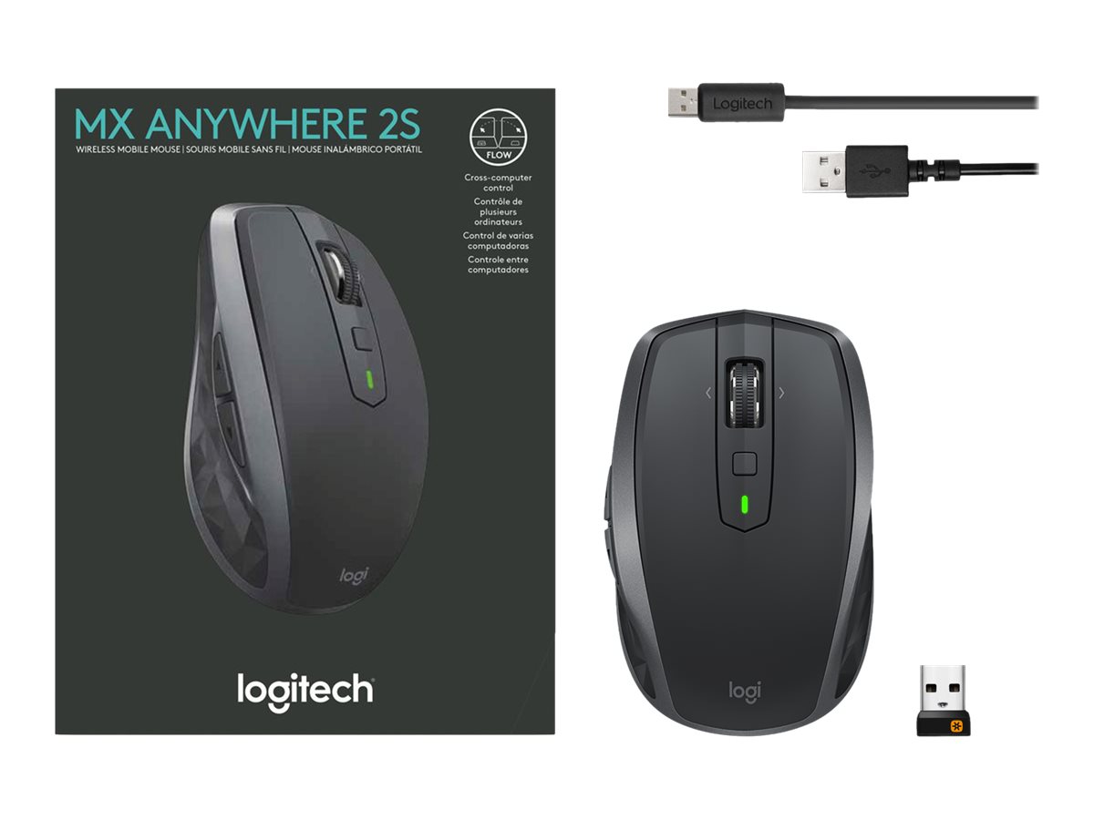 МИШКА LOGITECH MX Anywhere 2S - Black - PN 910-007230