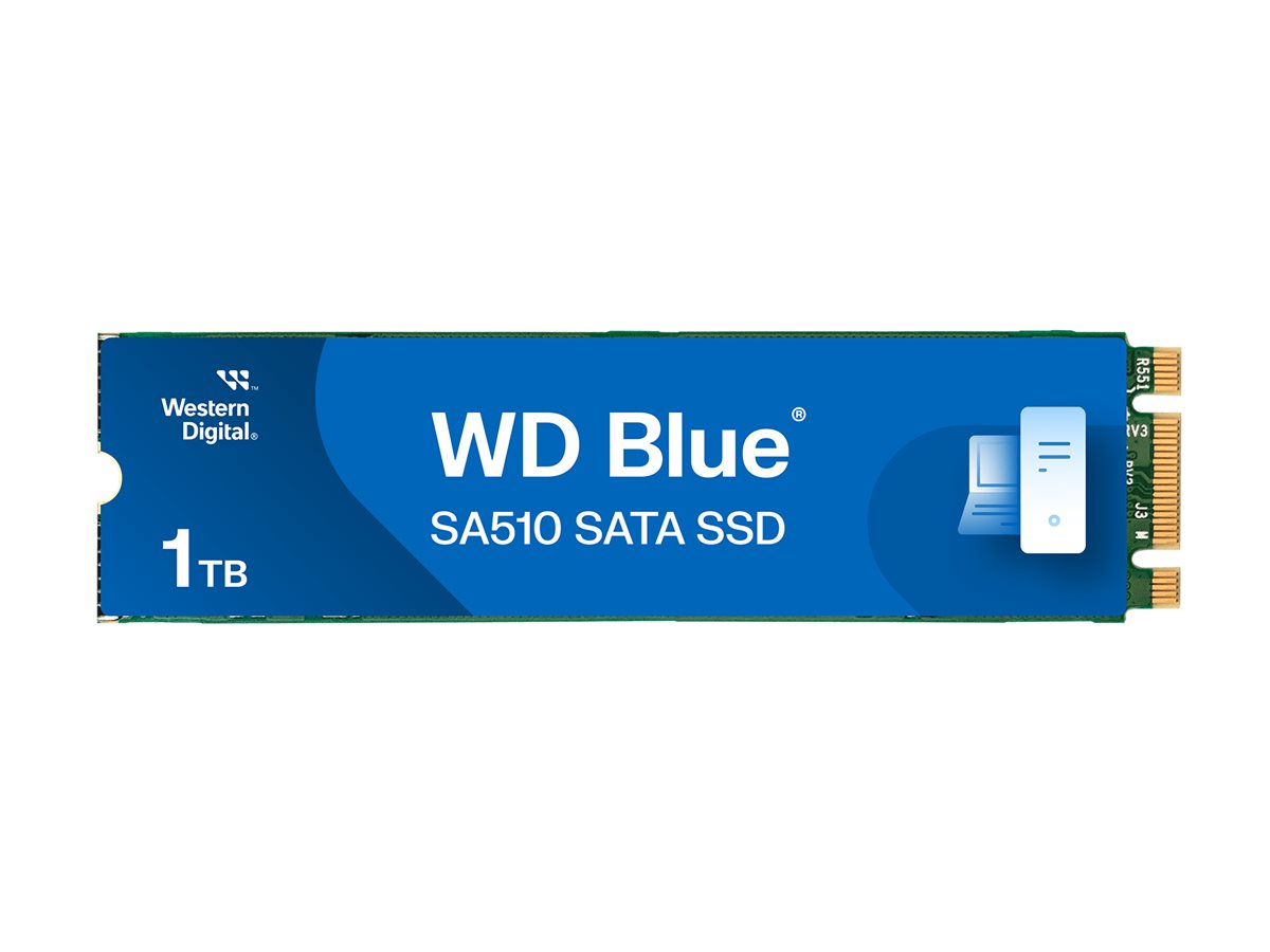 Вътрешен диск Western Digital M.2 SSD Blue SA510 1TB - PN WDS100T3B0B-00AXS0