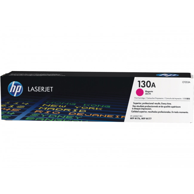 КАСЕТА ЗА HP Color Laserjet Pro MFP M176/MFP M177 series - Magenta - /130A/ - PN CF353A