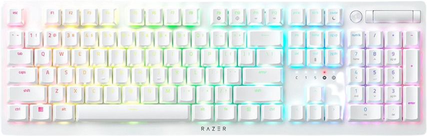 Гейминг клавиатура Razer Keyboard DeathStalker V2 Pro / RZ03-04363500-R3M1 - Бяла - PN RZ03-04363500-R3M1