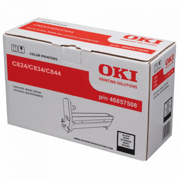Барабанна касета за Oki C834/C824 Series - DRUM UNIT - 46857508 - Black - PN 46857508
