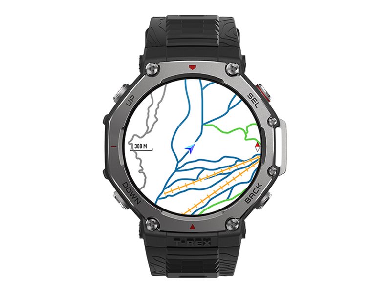 Смарт часовник Amazfit Wearable T-Rex 3 48mm / W2323GL1N Black/Grey - PN W2323GL1N