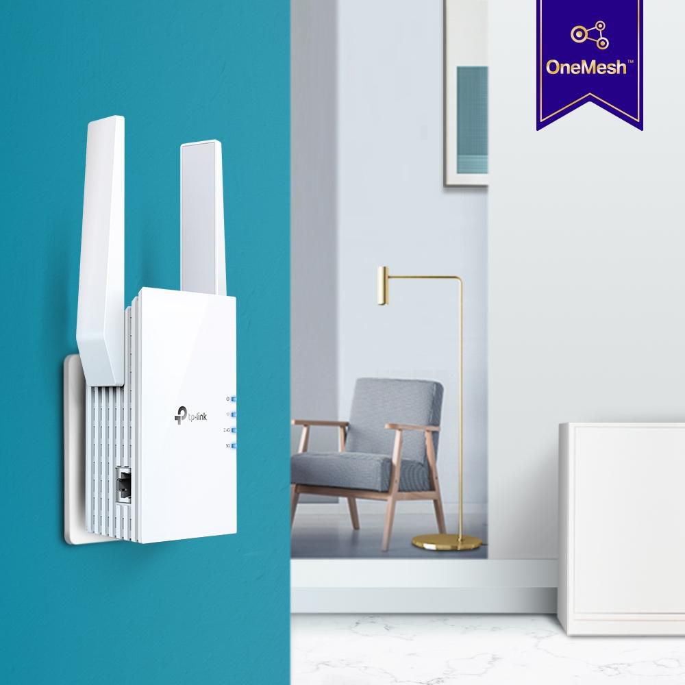 Разширител на обхват TP-LINK Repeater RE605X / RE605X - White - PN RE605X