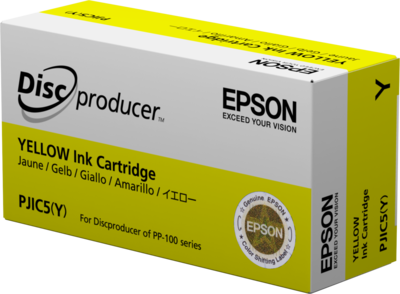 Глава за Epson Discproducer PP-100 Series - Ink - PJIC7(Y) - PJIC7Y / C13S020692 - Yellow - PN C13S020692