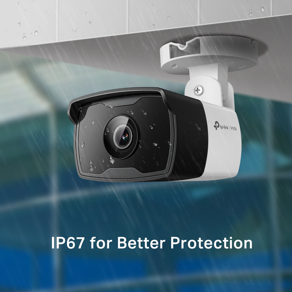 Камера за видеонаблюдение TP-LINK Surveillance camera C330I 2.8mm / VIGI C330I(2.8MM) - Black/White - PN VIGI C330I(2.8MM)
