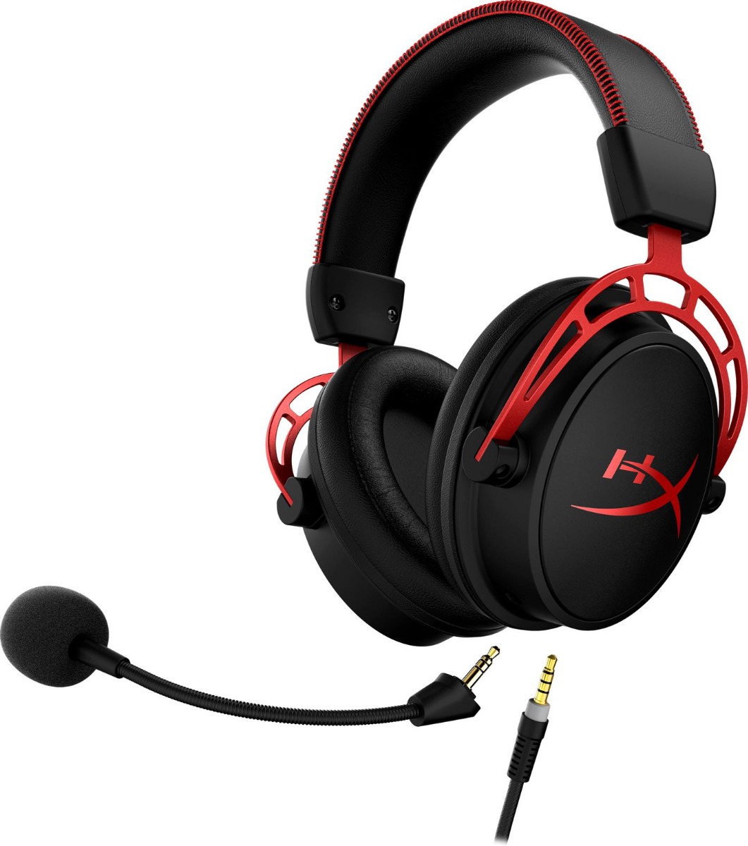 Гейминг слушалки HyperX Headset 4P5L1AM / 4P5L1AM#ABB Red - PN 4P5L1AM#ABB