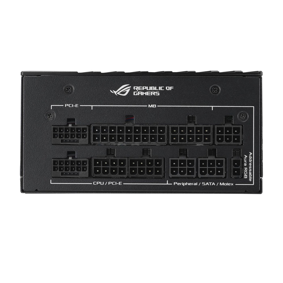 Захранване Asus PC power supply unit ROG Loki 1200W Titanium Silver-Black - PN 90YE00N0-B0NA00