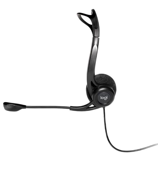 СЛУШАЛКИ LOGITECH PC960 - USB - Black - PN 981-000100