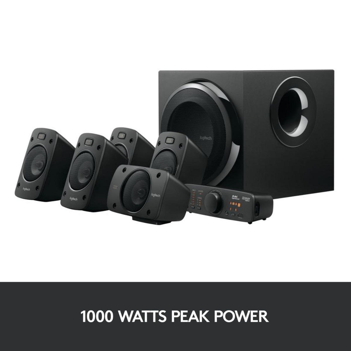 Система високоговорители Logitech Loudspeakers Z906 / 980-000468 - Black - PN 980-000468