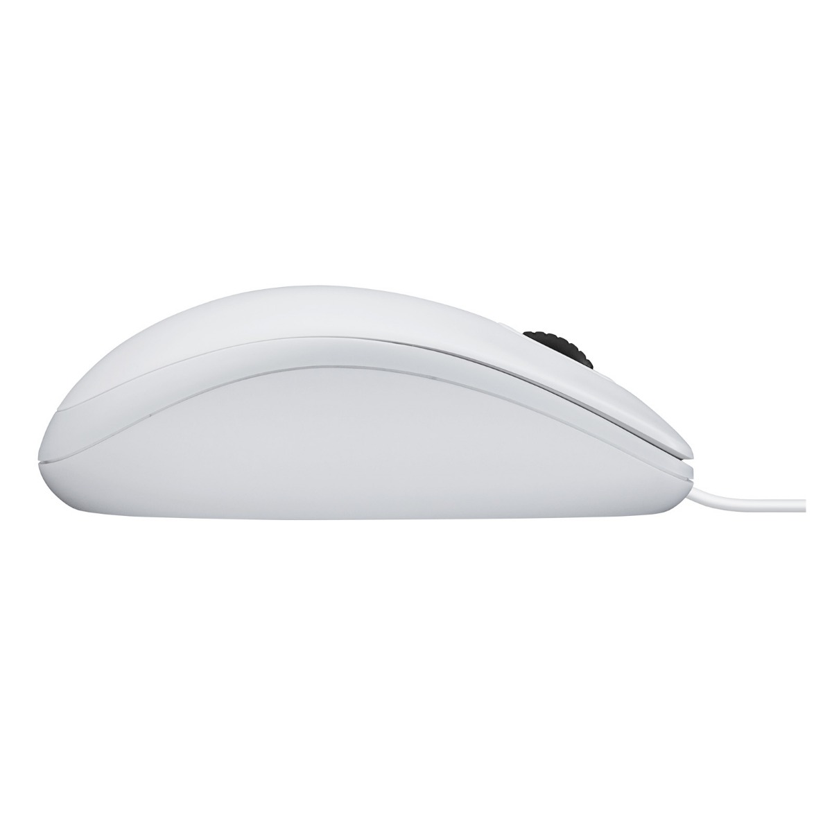 МИШКА LOGITECH B100 - Optical USB Mouse, USB Type-A - Жична - White - PN 910-003360