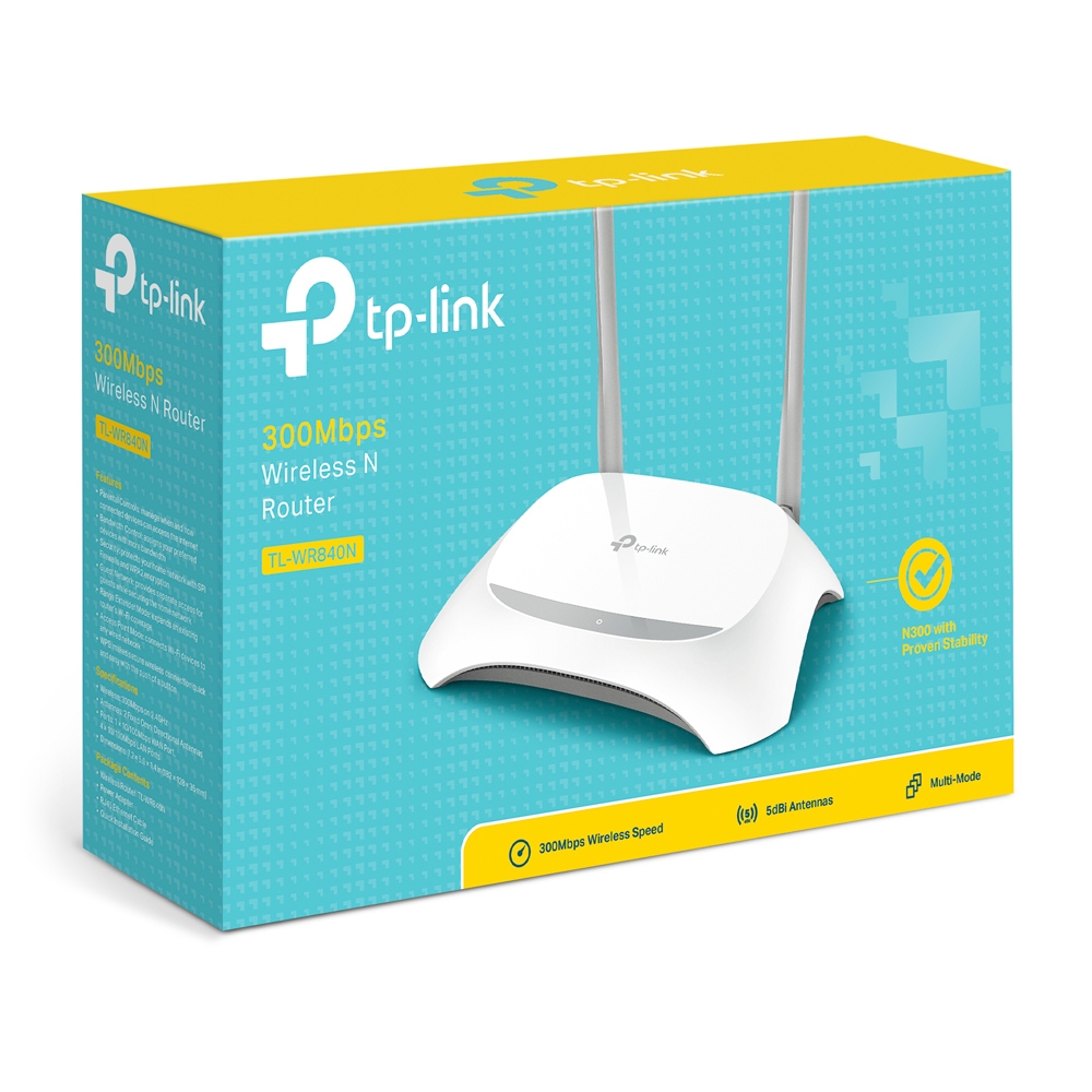РУТЕР TP-LINK TL-WR820N - White - PN TL-WR820N