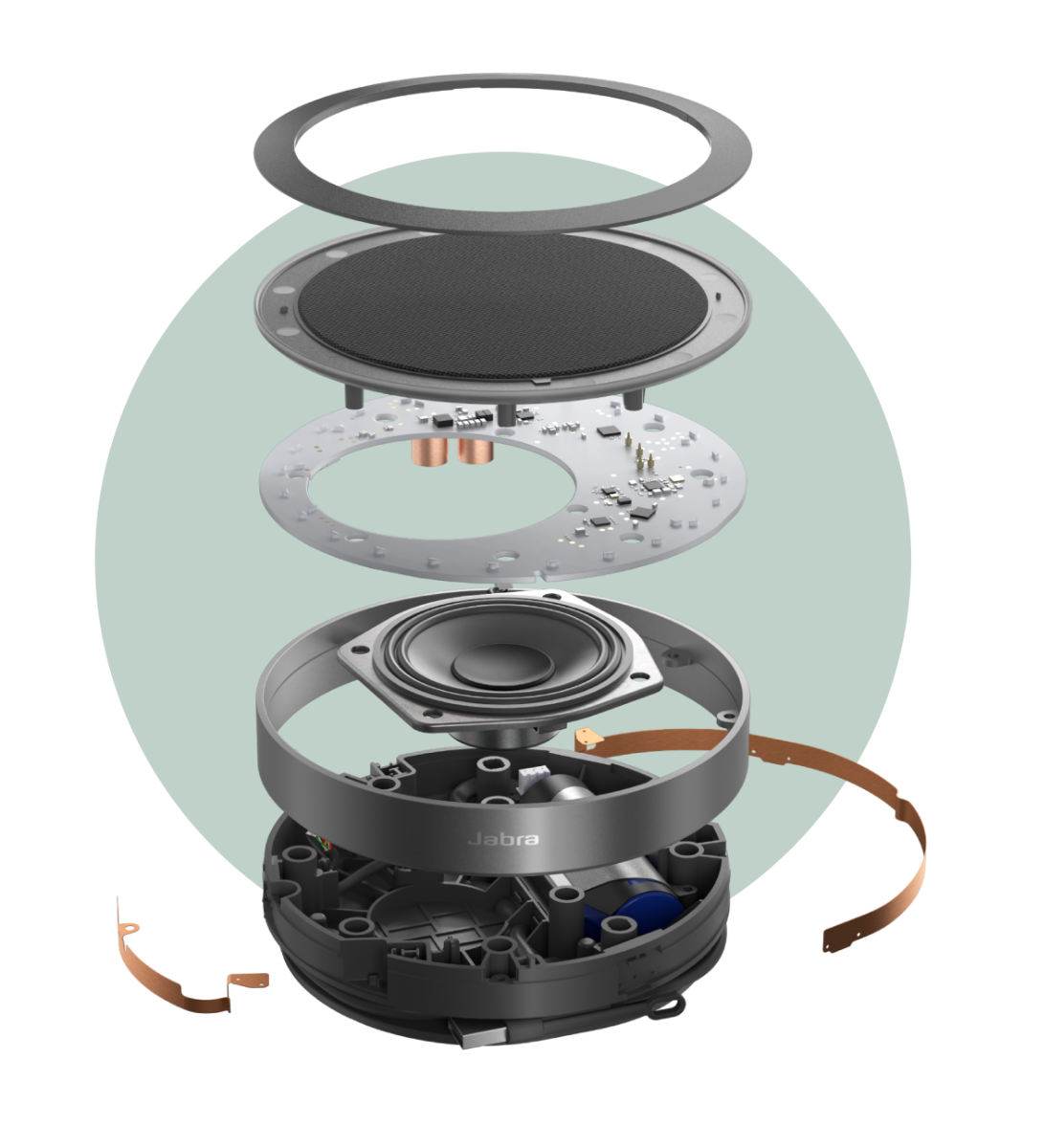 Конферентен високоговорител Jabra Hands-free kit SP275M2 / 2775-319 - Black - PN 2775-319