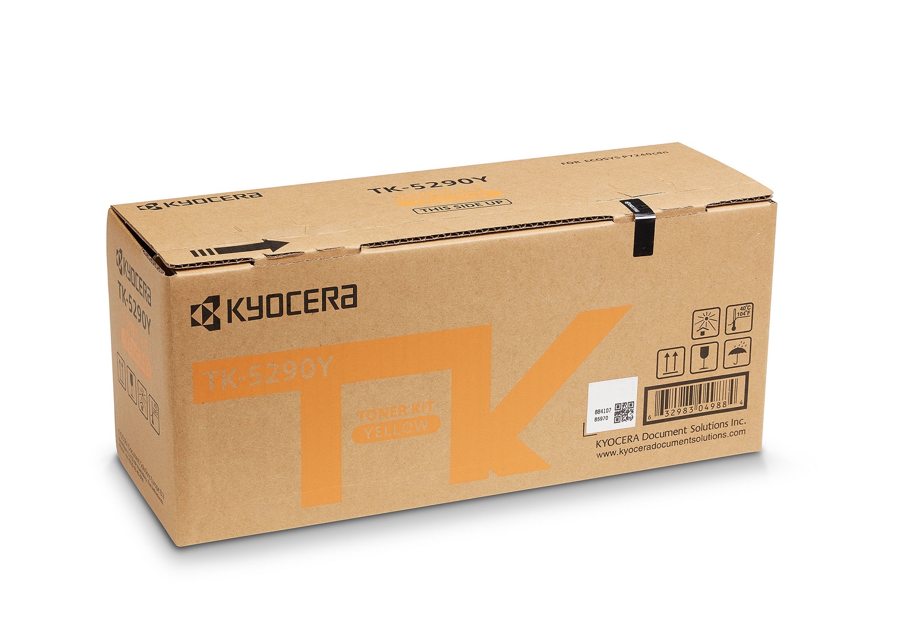Тонер касета за Kyocera ECOSYS P7240cdn - Toner - TK-5290Y (TK5290Y) / 1T02TXANL0 - Yellow - PN 1T02TXANL0