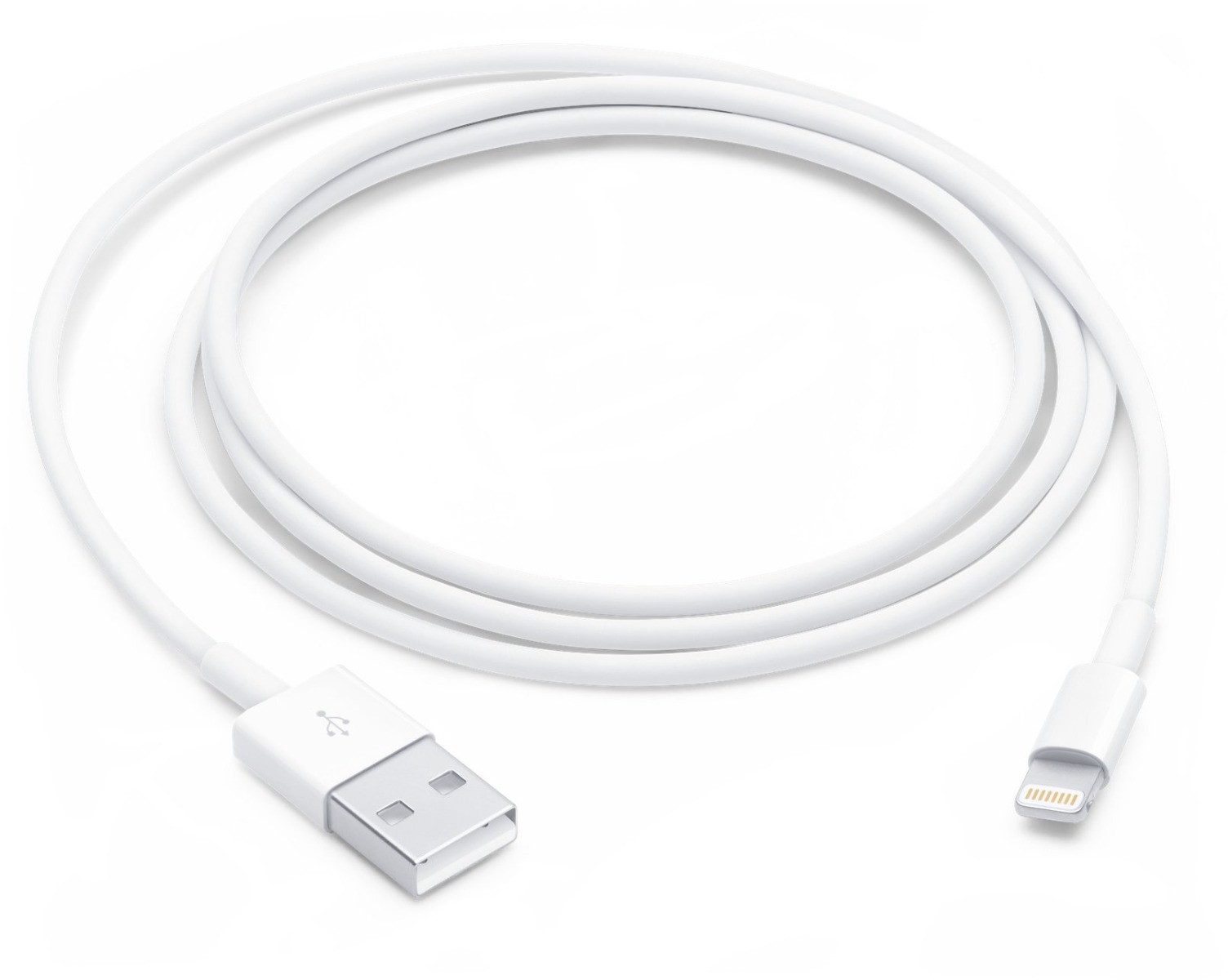 КАБЕЛ USB APPLE - USB to Lightning - 1,0 m - White - PN MUQW3ZM/A