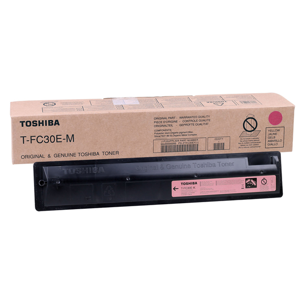Тонер касета за Toshiba E-Studio 2051C/2551C/2550C/2550CSE - Toner - T-FC30EM (TFC30EM) / 6AJ00000283 - Magenta - PN 6AJ00000283