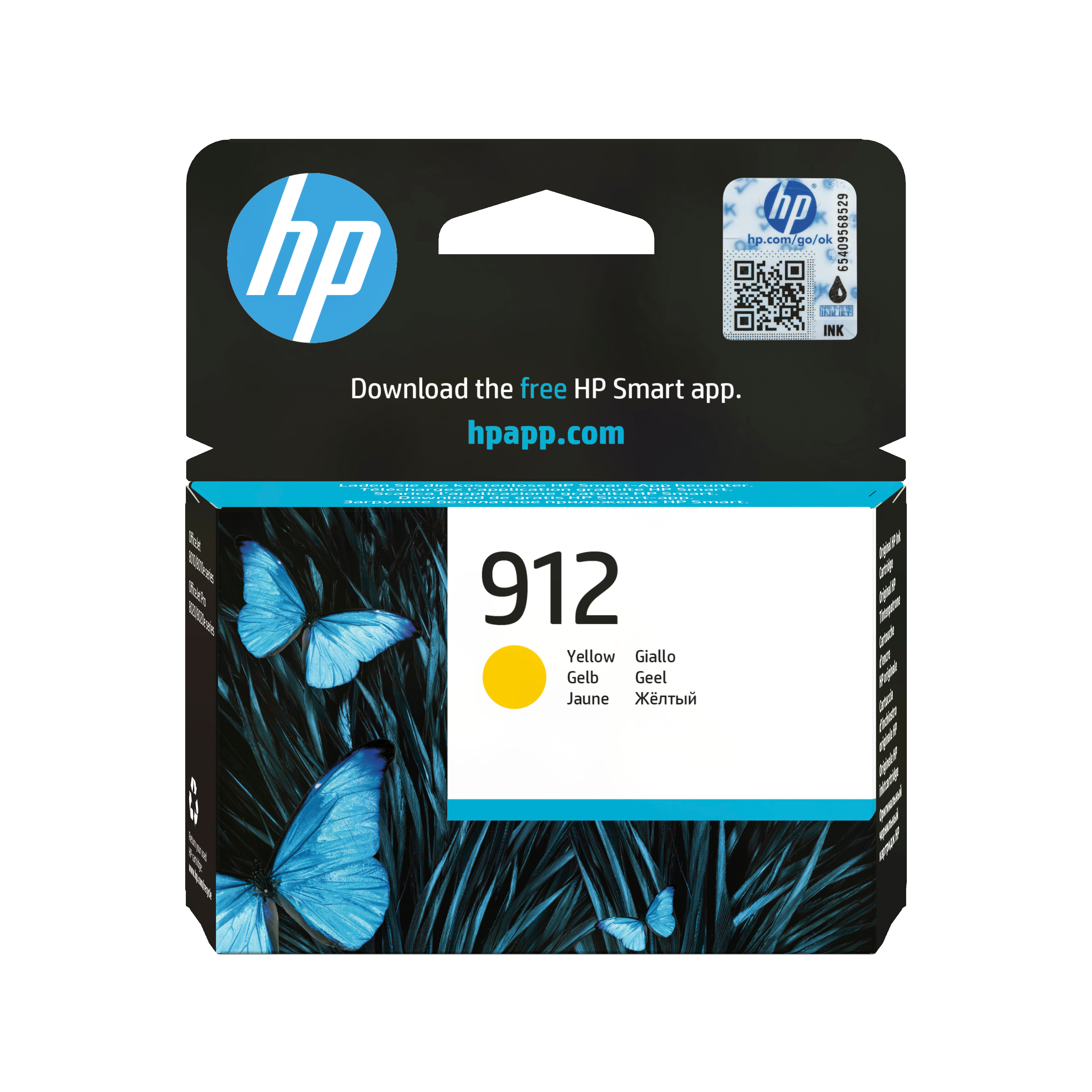 Глава за HP OfficeJet Pro 8020/8010 Series - Ink - /912/ / 3YL79AE - Yellow - PN 3YL79AE