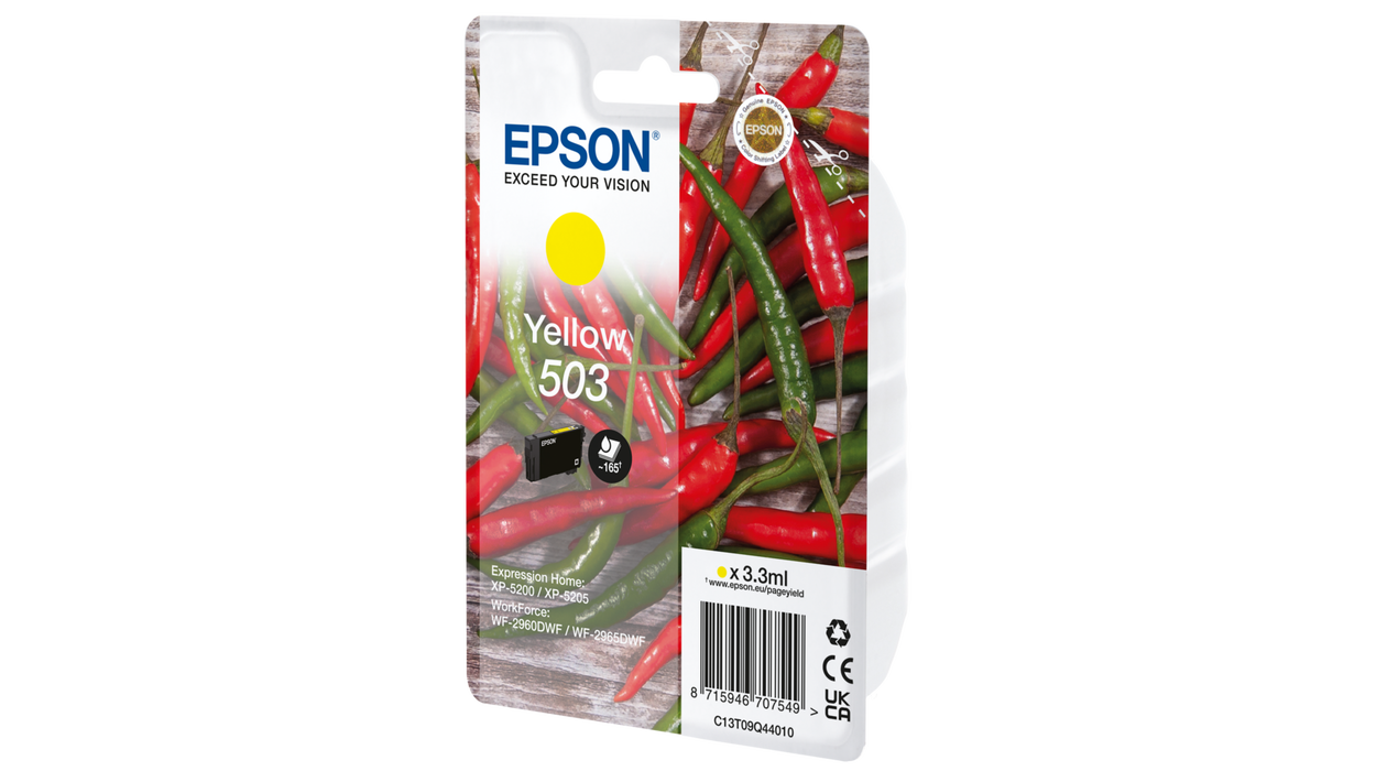 Глава за Epson WorkForce WF2960/Expression Home XP5200 Series - Ink - /503/ / C13T09Q44010 - Yellow - PN C13T09Q44010
