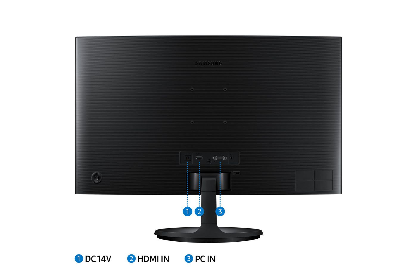 Монитор 27" Samsung Monitor S27C364EAU / LS27C364EAUXEN Black - PN LS27C364EAUXEN