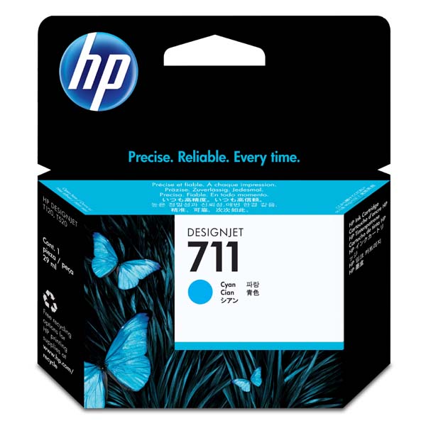 ГЛАВА ЗА HEWLETT PACKARD Designjet T120/T520 e-Printer series - Cyan - /711/ - PN CZ130A