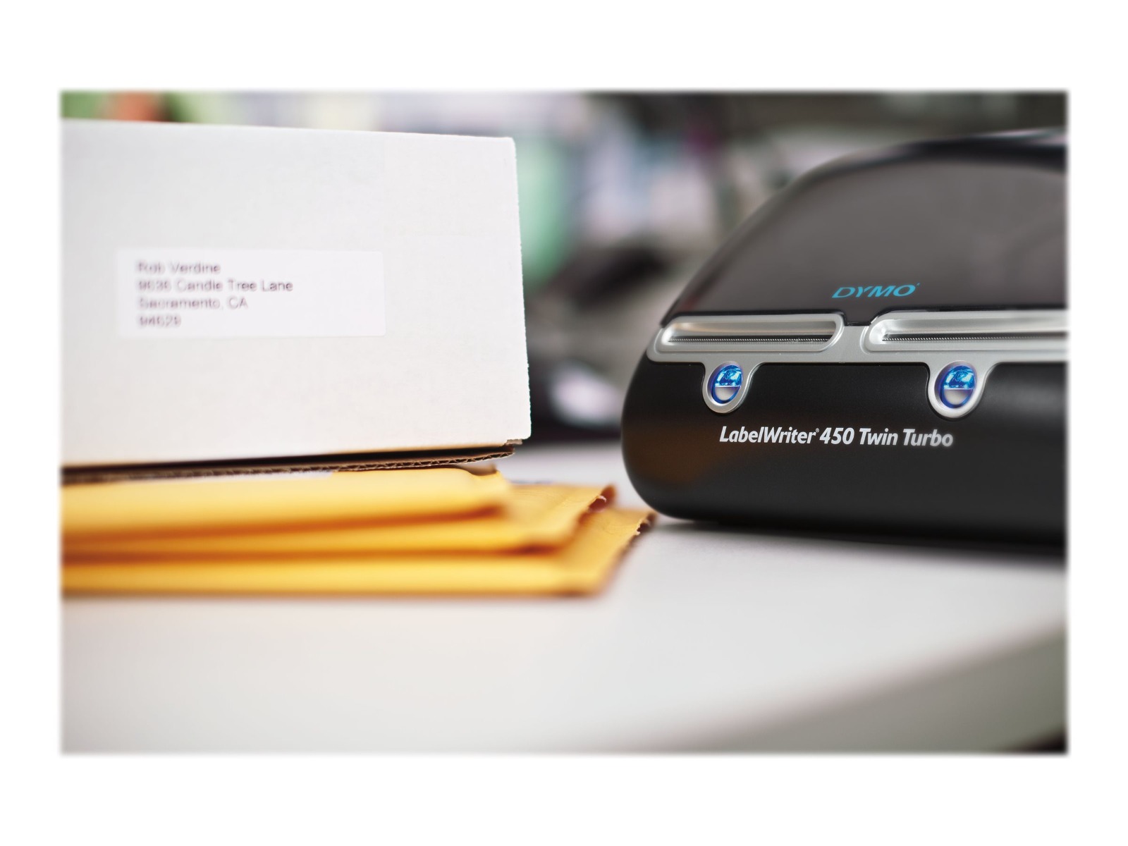 Етикетен принтер Dymo Label printer LW450TT / S0838870 Black - PN S0838870