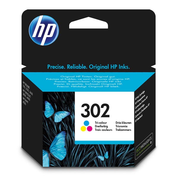 ГЛАВА ЗА HEWLETT PACKARD DeskJet 1110 Printer/2130 All-in-One/3630 All-in-One/HP ENVY 4520 All-in-One Printer/OfficeJet 3830/4650 All-in-One Printers - Color - /302/ - PN F6U65AE