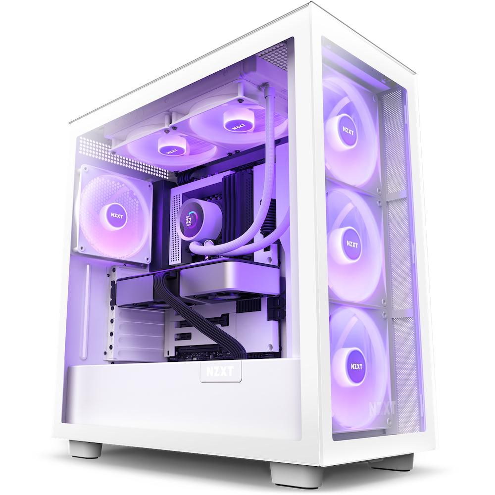 Вентилатор NZXT Water cooling Kraken 280 RGB / RL-KR280-W1 White - PN RL-KR280-W1