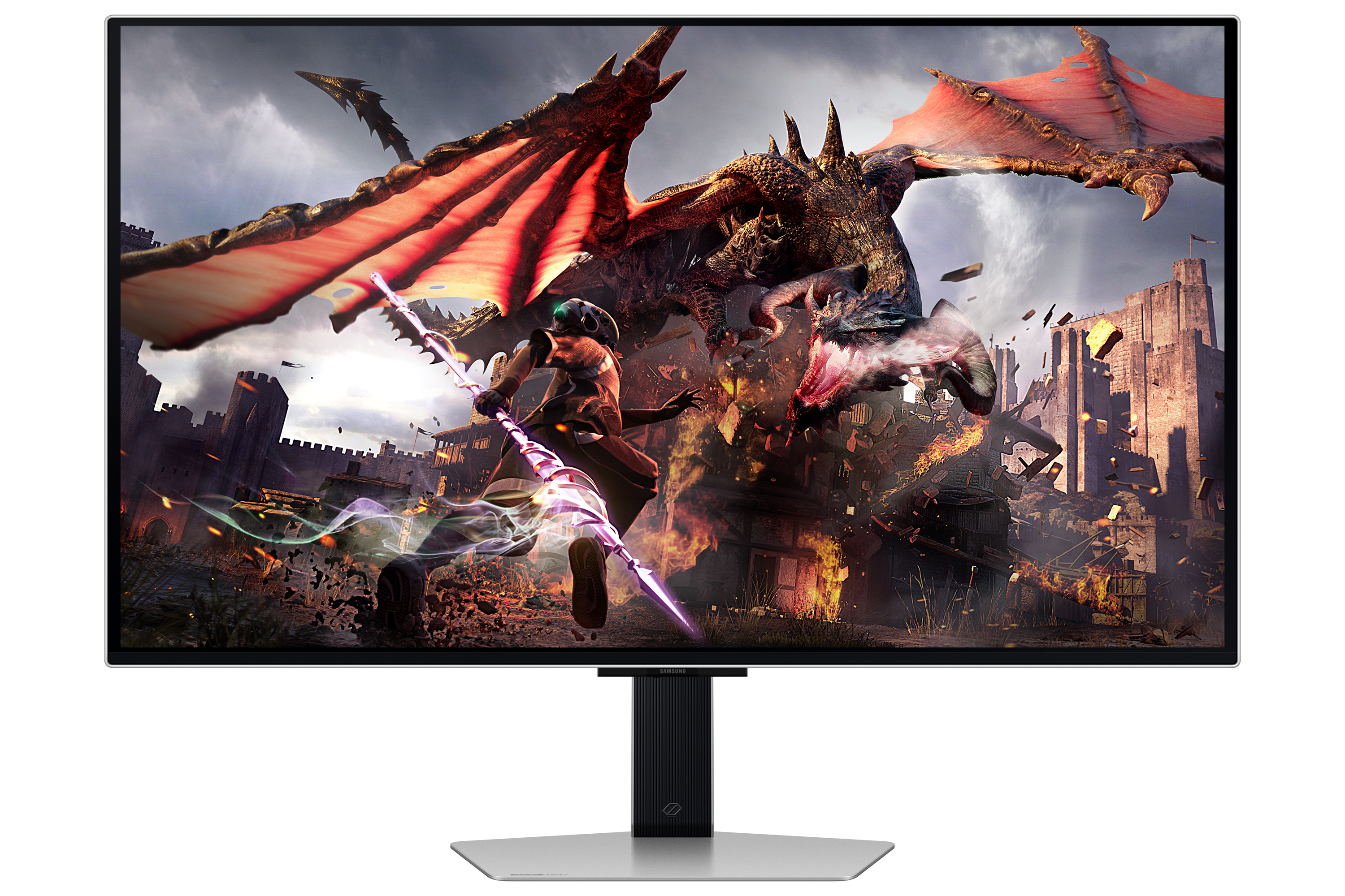 Гейминг монитор 32" Samsung Monitor S32DG802SU / LS32DG802SUXDU Silver - PN LS32DG802SUXDU