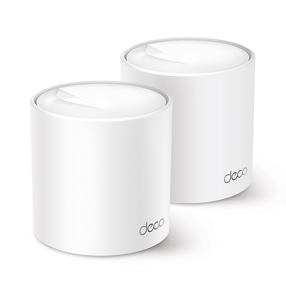 Безжична Wi-Fi система TP-LINK Mesh-WLAN-System X60 / Deco X60(2-pack) - White - Double pack - PN Deco X60(2-pack)