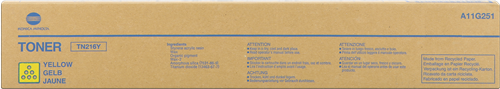 ТОНЕР КАСЕТА ЗА KONICA MINOLTA BIZHUB C220/C280 - Yellow - TN216Y (TN-216Y) -  PN A11G251