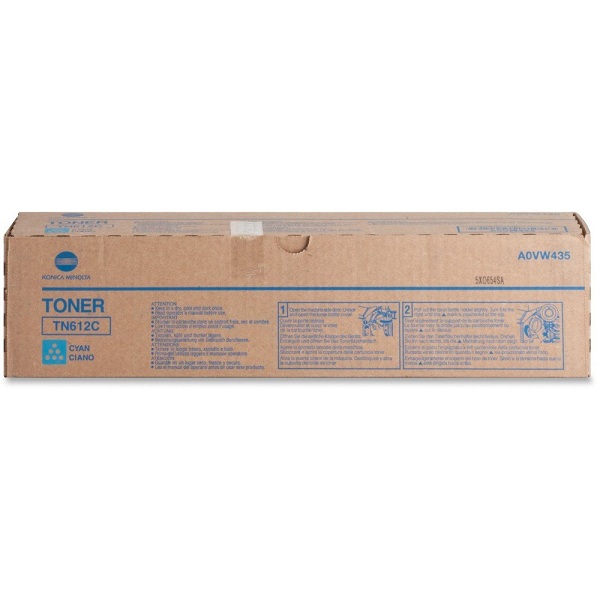 ТОНЕР КАСЕТА ЗА KONICA MINOLTA BIZHUB Pro C5501/C6501 - Cyan - TN612C (TN-612C) -  PN A0VW450