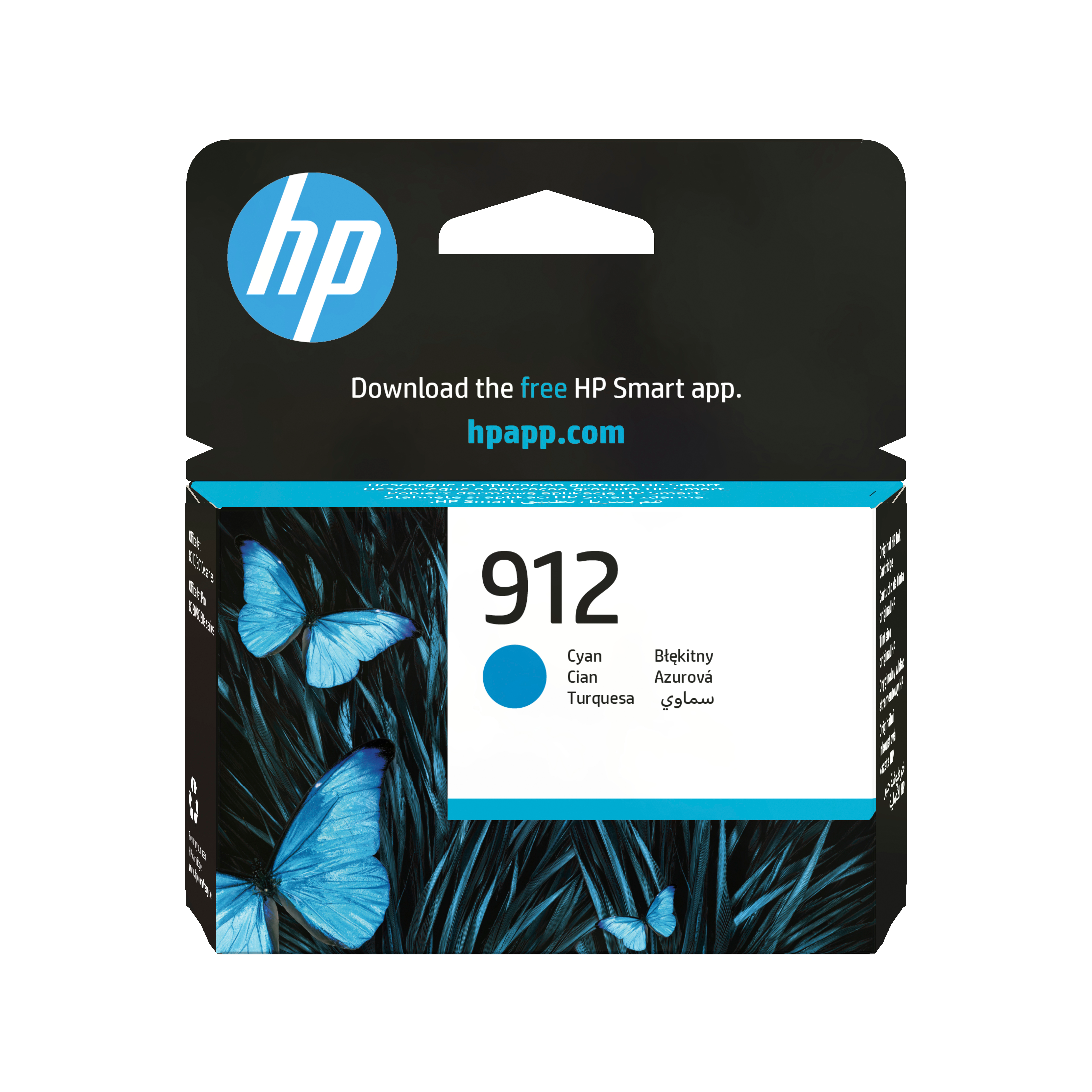 Глава за HP OfficeJet Pro 8020/8010 Series - Ink - /912/ / 3YL77AE - Cyan - PN 3YL77AE