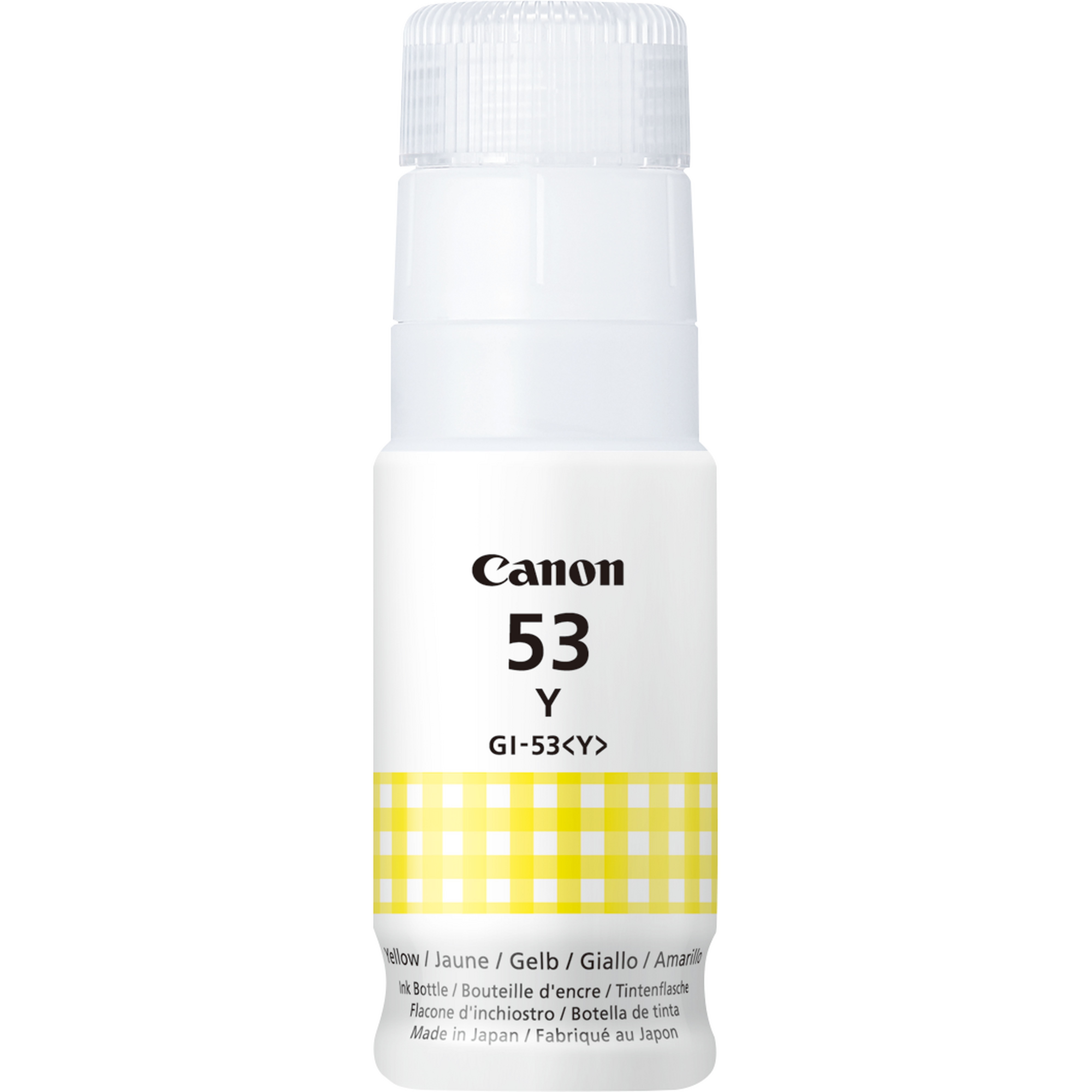Бутилка мастило за Canon Pixma G550/G650 - Ink - /53/ - GI53Y (GI-53Y) / 4690C001 - Yellow - PN 4690C001