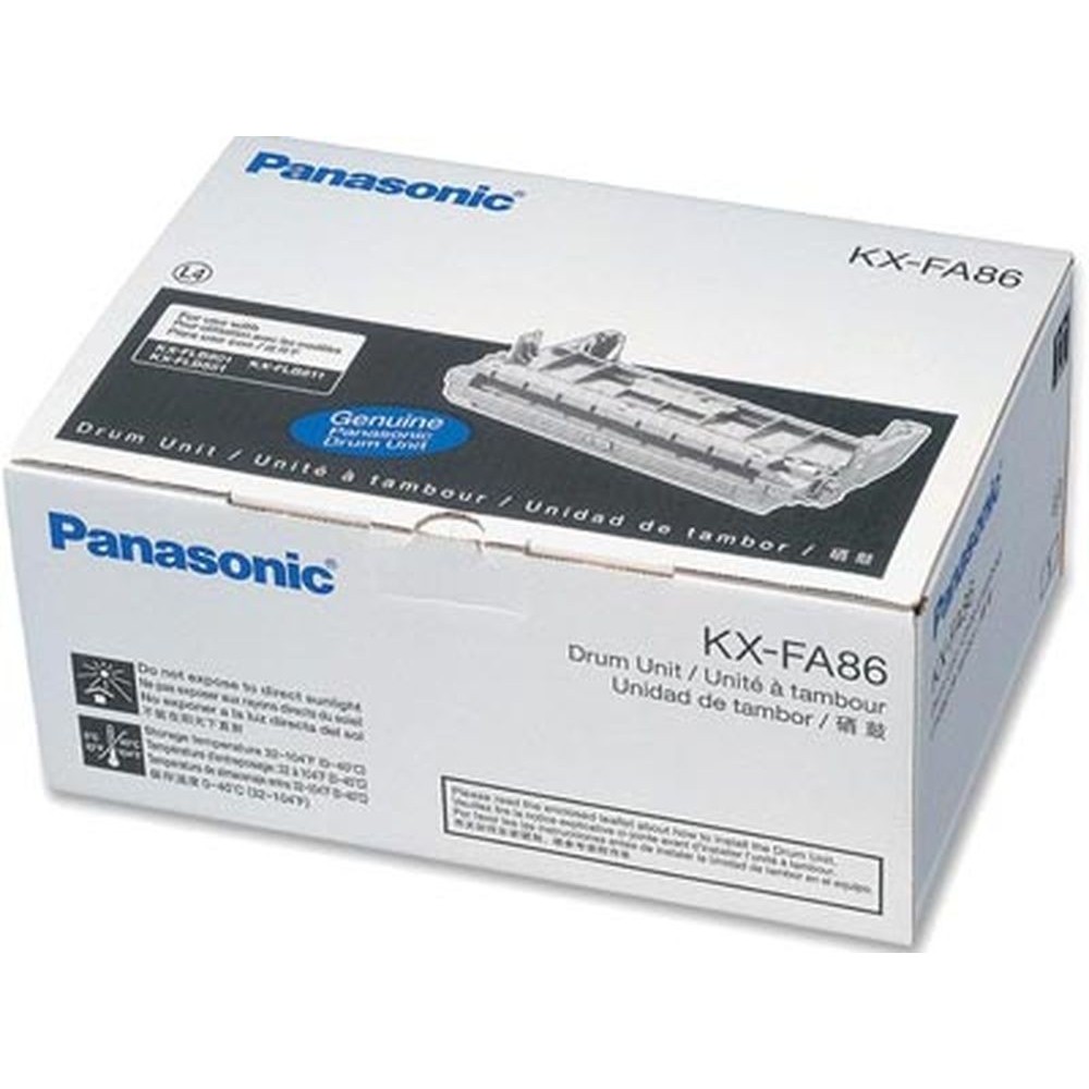 БАРАБАННА КАСЕТА ЗА PANASONIC KX-FLB851/852/853/801/802/803/811/812/813 - DRUM UNIT - Black - PN KX-FA86 (KXFA86)